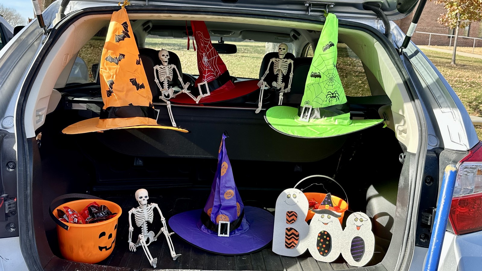 Trunk decorated