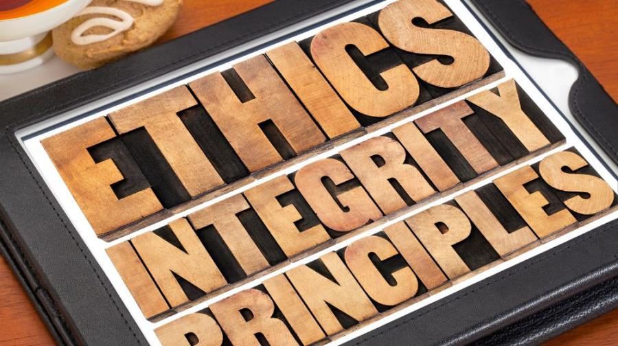 words ethics integrity principles