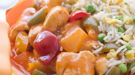 Asian Delight Night! Egg Rolls, Egg Drop Soup, Fried Rice, Steamed Rice, Chow Mein, Sweet & Sour Chicken, Treats & Ice-Cream