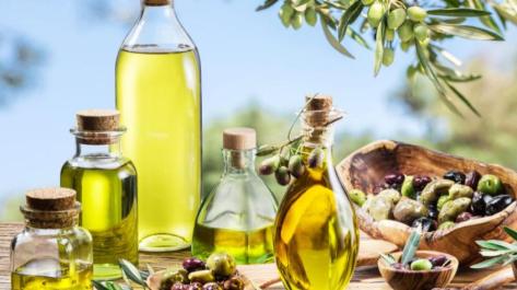 bottles of olive oil