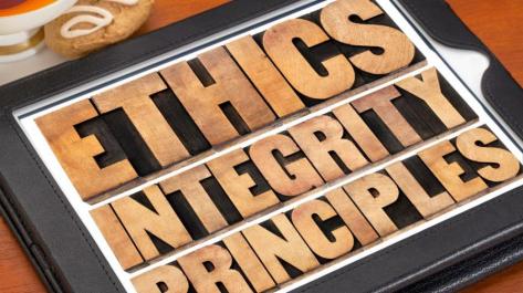 words ethics integrity principles