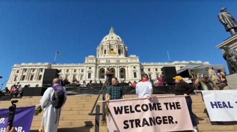 Processing at the capitol