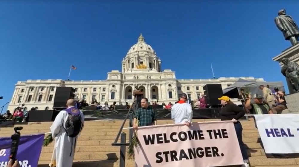 Processing at the capitol
